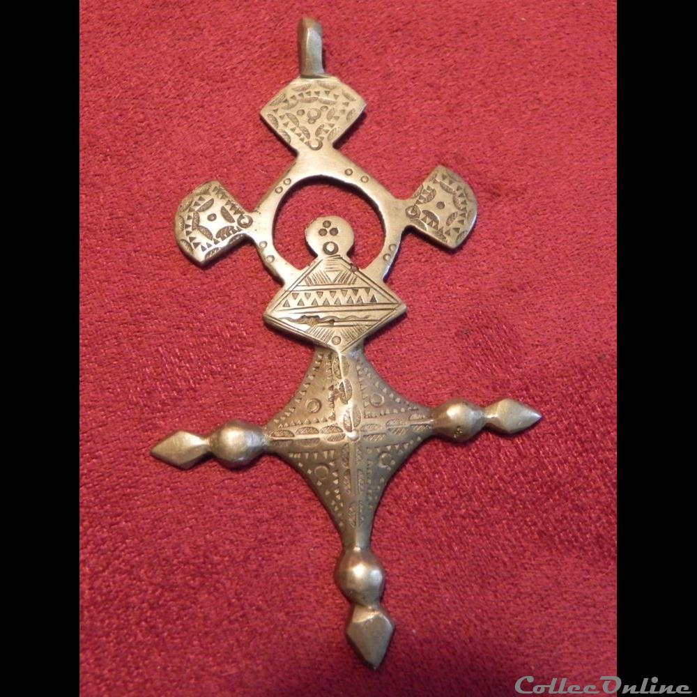 CROIX D'INABAGRET monnaies primitives afrique croix inabagret