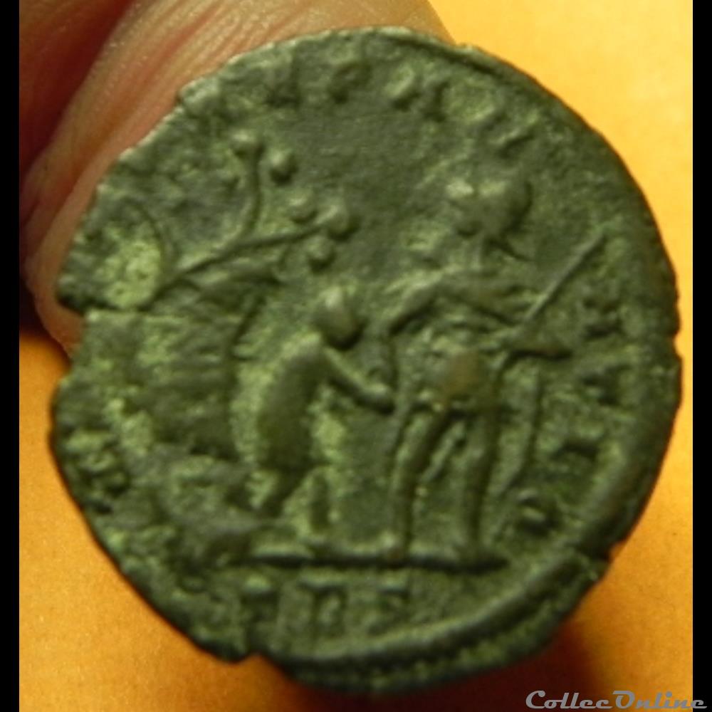 Constans FEL’ TEMP’ REPA-RATIO Trèves follis 3 monnaie antique romaine constans fel temp repa ratio treves follis