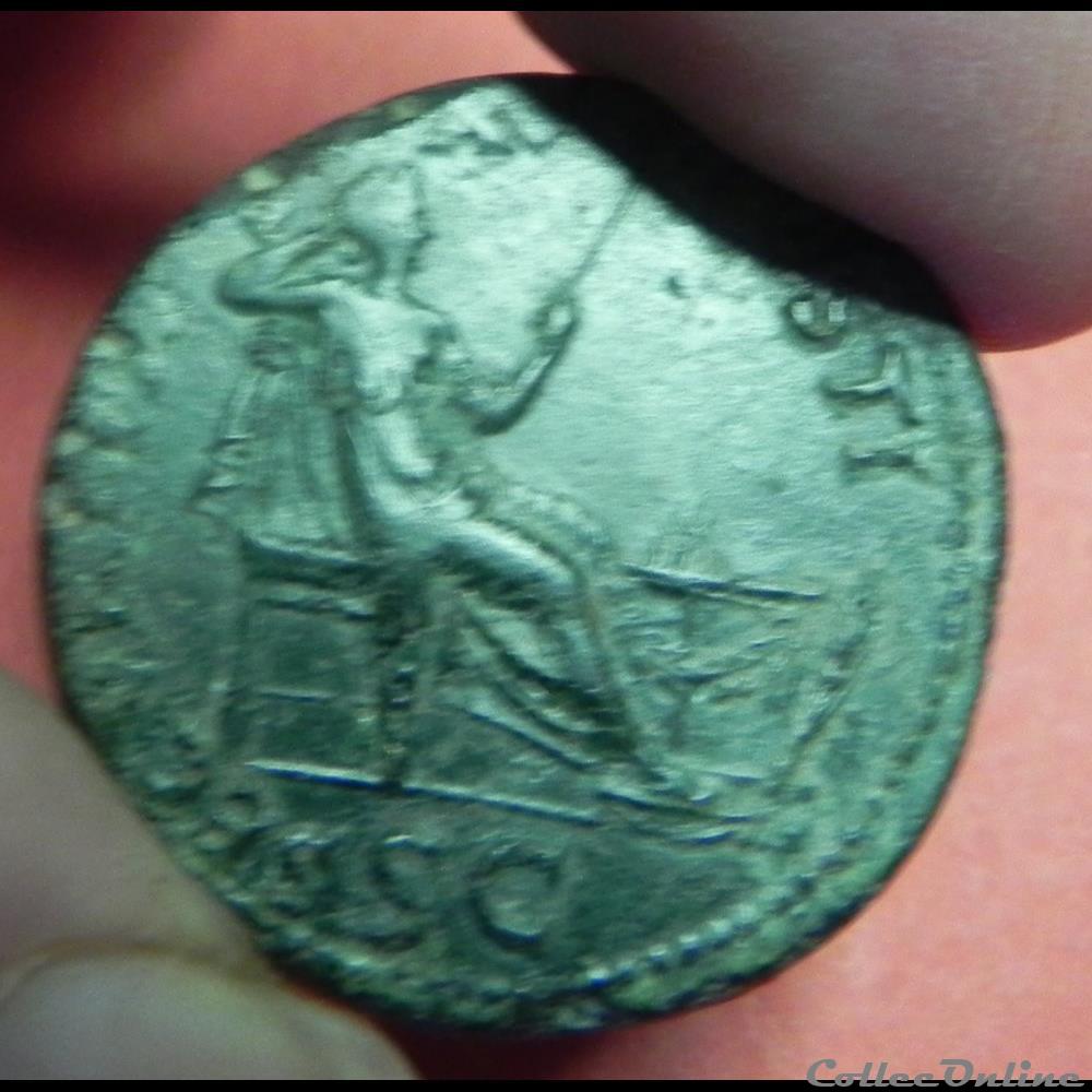NERON AS 3 monnaie antique romaine neron as