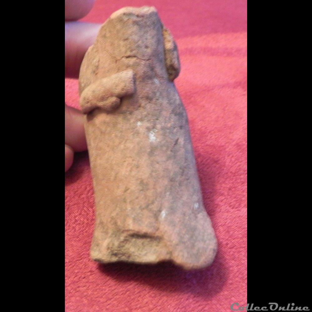 art antiquite archeologie amerique fragment de pot terre cuite
