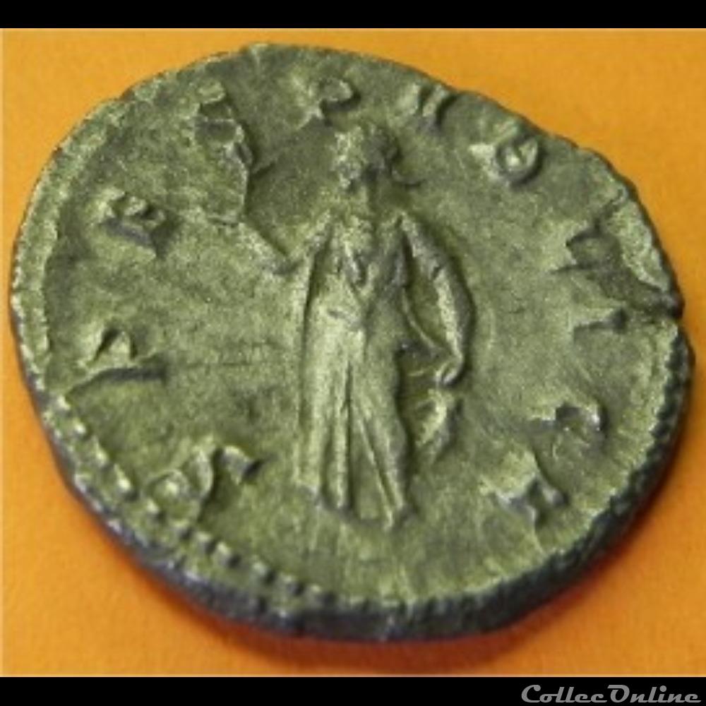 monnaie antique av jc ap romaine herennius etruscus spes pvblica