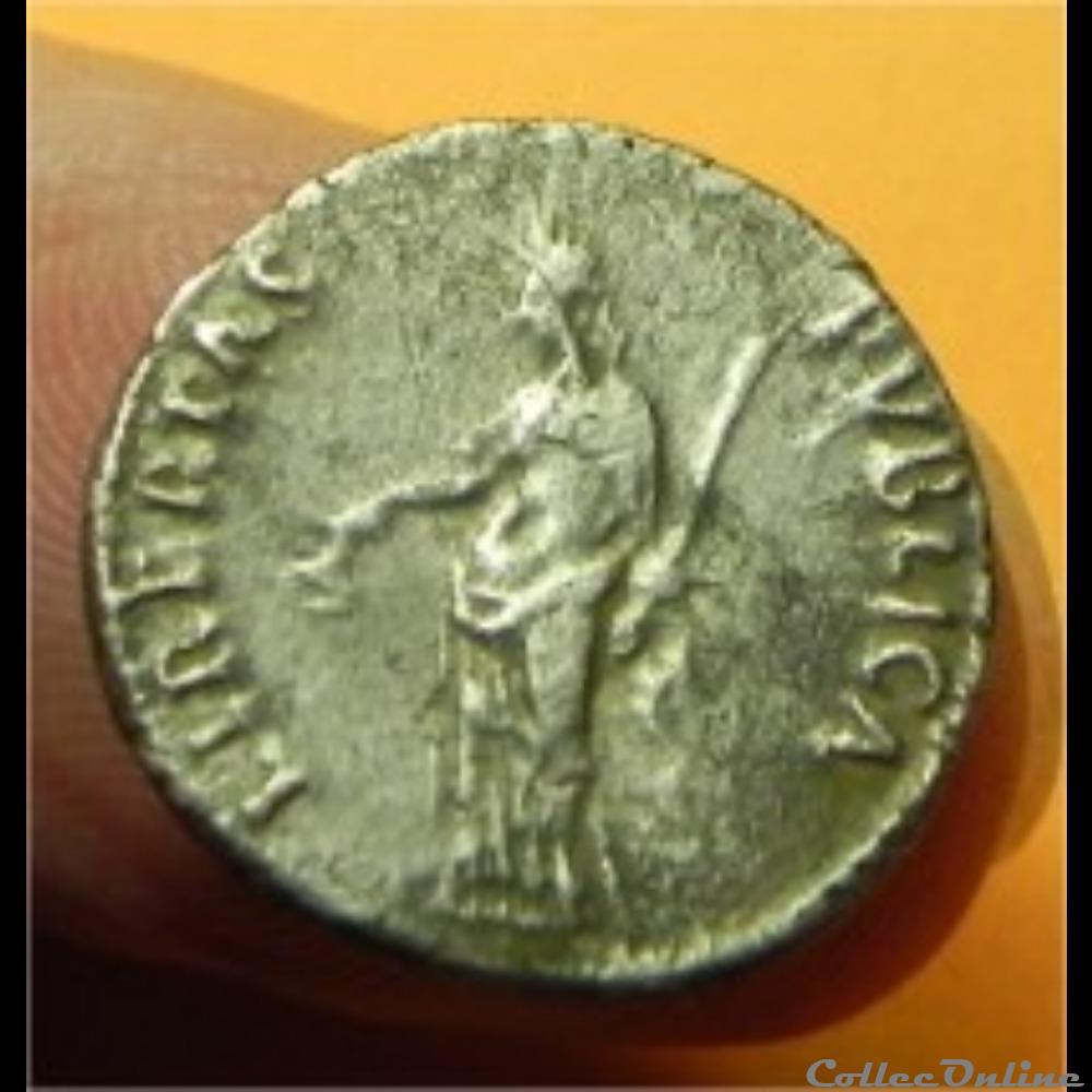 denier NERVA 2 monnaie antique romaine denier nerva