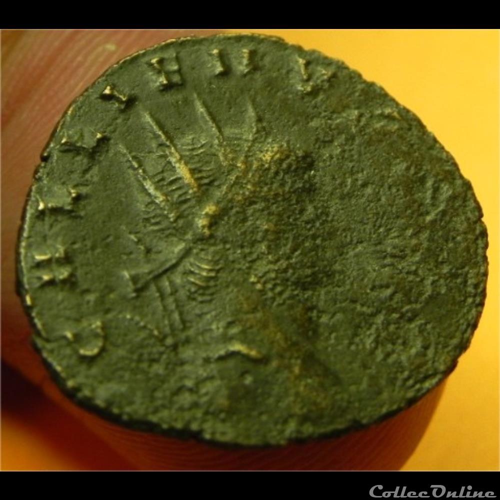 GALLIEN APOLLINI CONS AVG/ centaure 3 monnaie antique romaine gallien apollini cons avg centaure