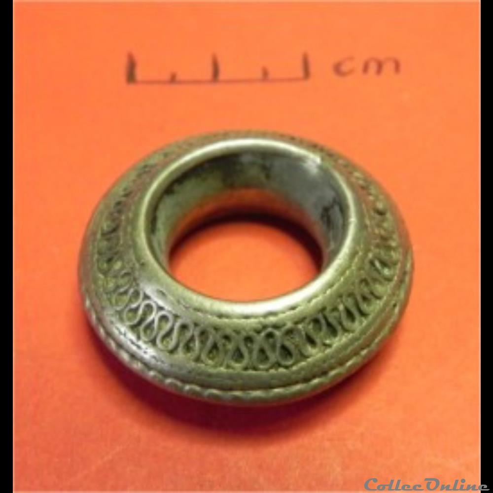 gros anneau d'argent Asie 2 monnaie primitive afrique gros anneau argent asie