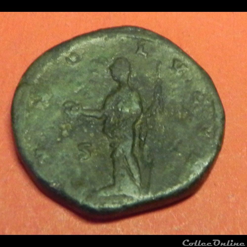 CRISPINA AS 4 monnaies antiques romaines imperiales et republicaines crispina as
