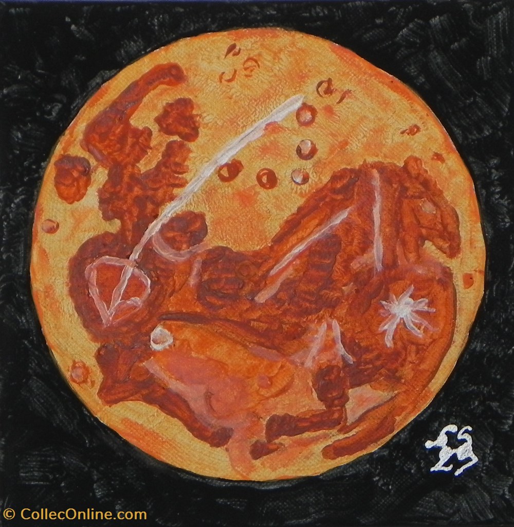 antiquites peintures dessins lune rousse peinture acrylique sur toile visages et animaux voir carte de cassini de 1671