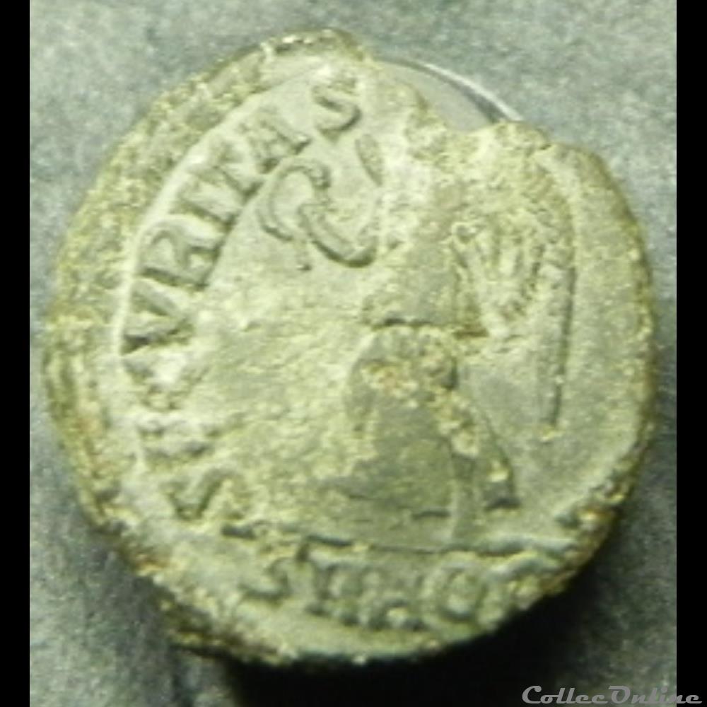 Valens SECVRITAS-REIPVBLICAE SMAQR Aquilée Ae3 2 monnaie antique romaine valens secvritas reipvblicae smaqr aquilee ae3