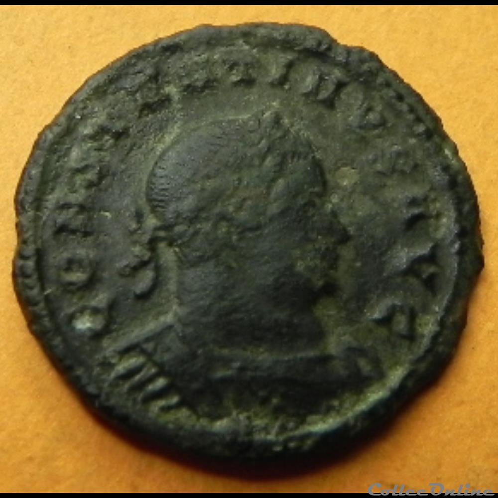 Constantin II follis réduit CLARITAS REIPVBLICAE monnaie antique romaine constantin ii follis reduit claritas reipvblicae