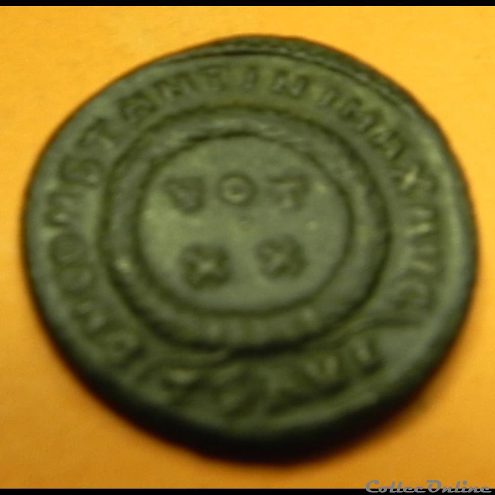 CONSTANTIN I VOT XX TSAVI 5 monnaie antique romaine constantin i vot xx tsavi
