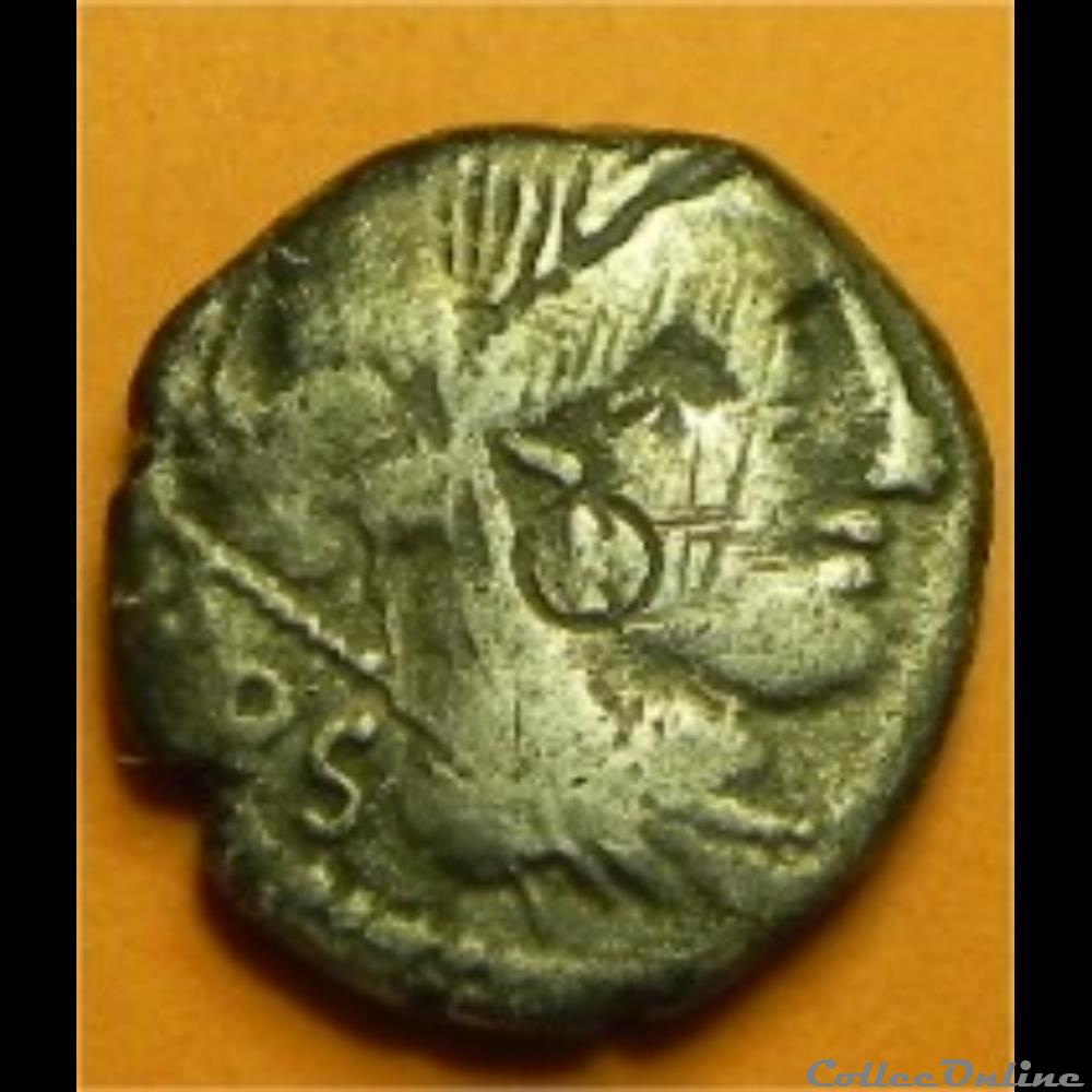 RUBRIA 2 monnaie antique romaine rubria