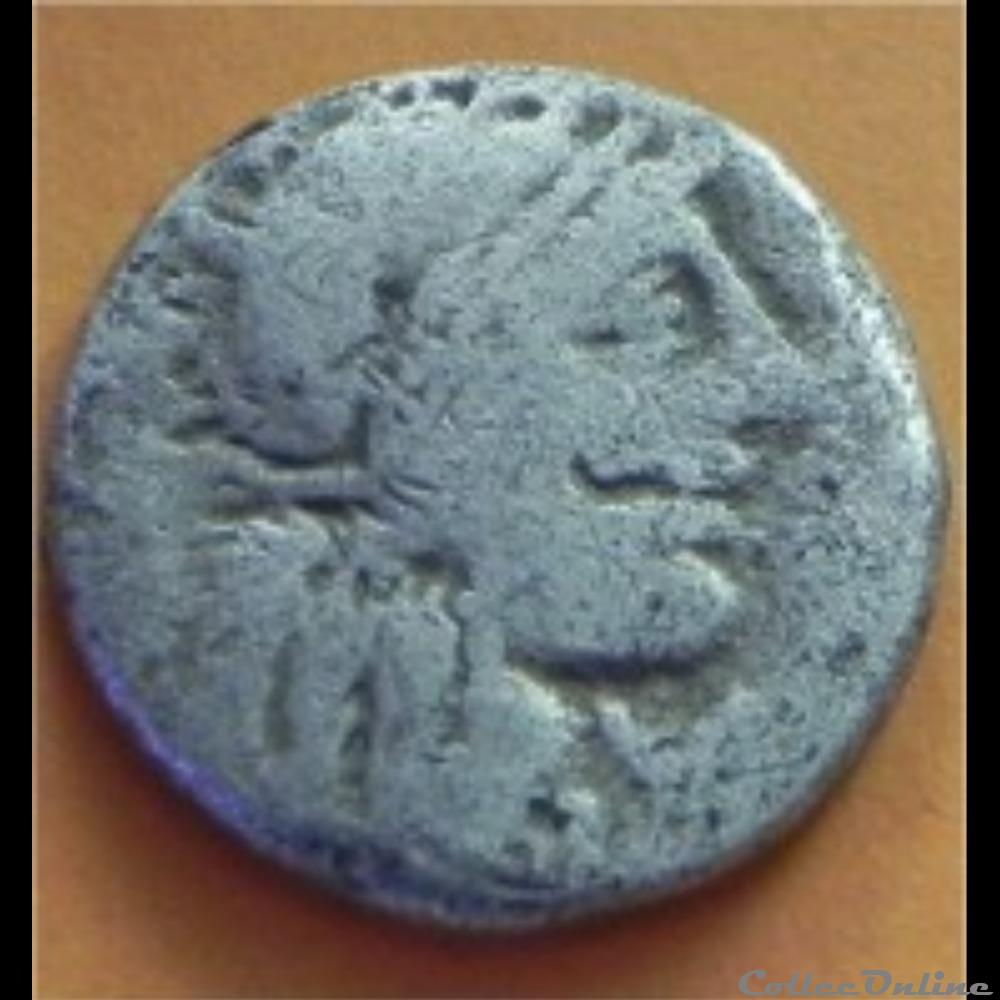 Tête casquée à droite Gaius Fannius (Crawford 2751) Coins Ancient