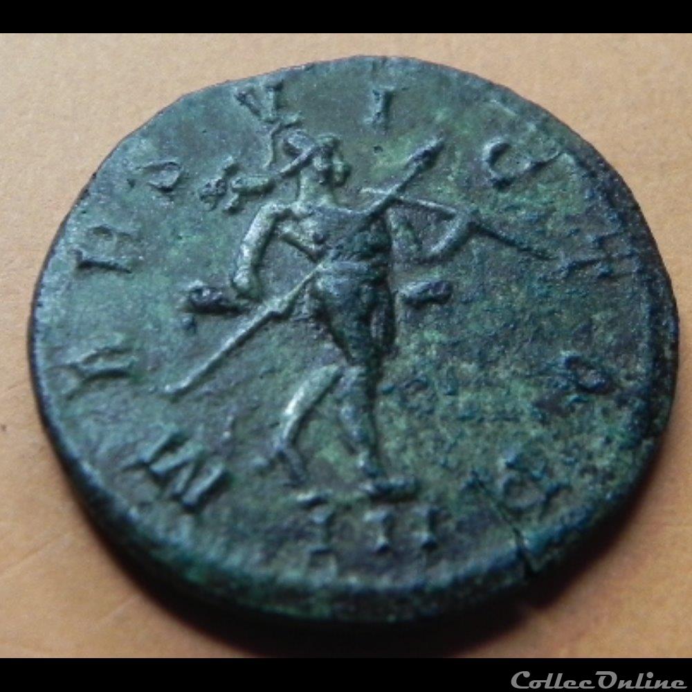 PROBVS MARS VI-CTOR// III LYON 2 monnaie antique romaine probvs mars vi ctor iii lyon