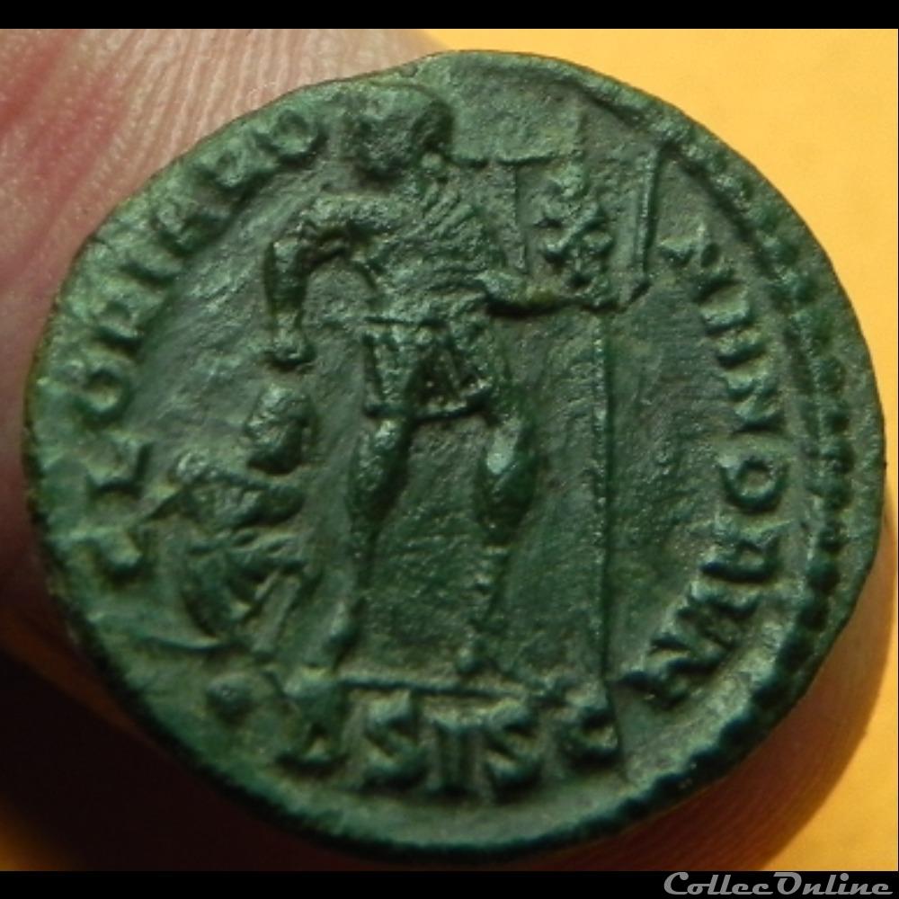 monnaie antique romaine valens gloria ro manorvm
