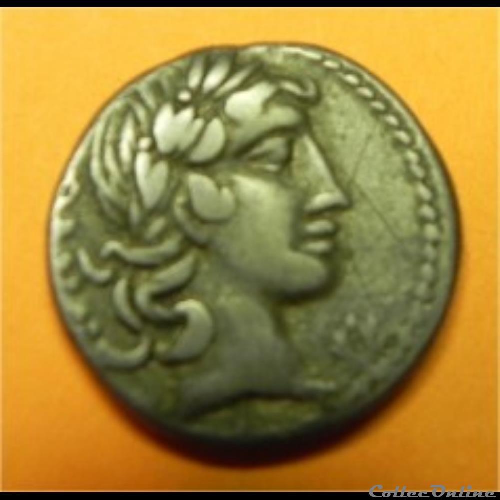 VIBIUS 2 monnaie antique romaine vibius