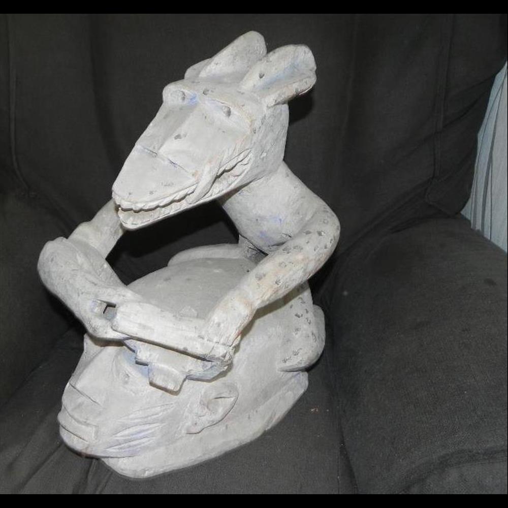 GELEDE art antiquite africain masque gelede