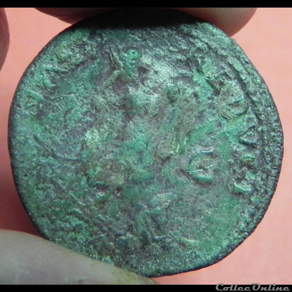 monnaie antique romaine vespasien dupondius fortun reduci