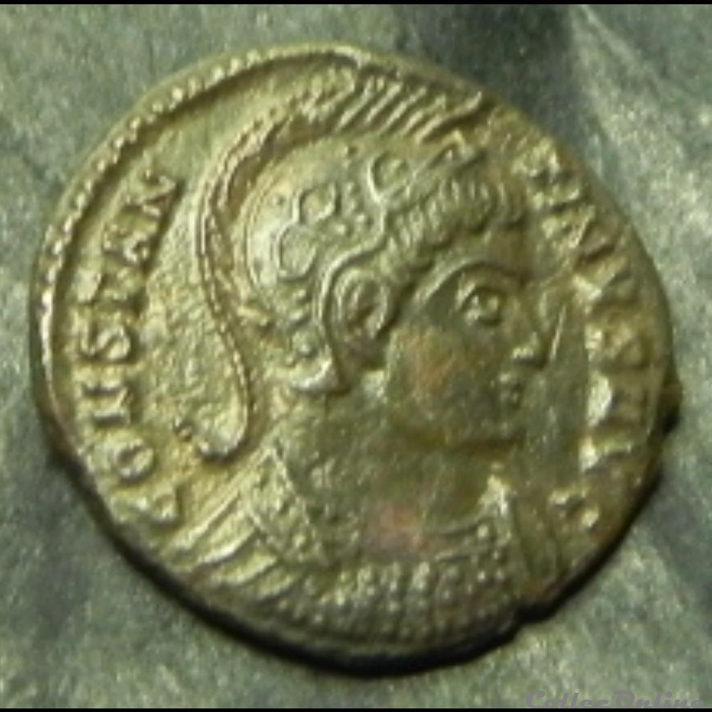 monnaie antique romaine constantin i beata tran qvillitas constantinus str treves