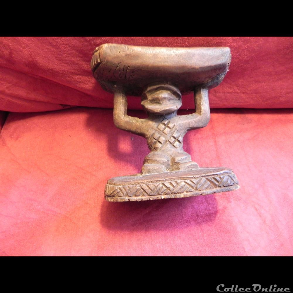 repose nuque LUBA 5 art antiquite africain meuble repose nuque luba