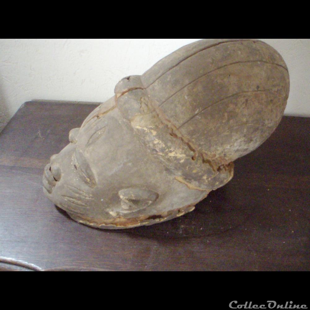 art antiquite africain masque gelede
