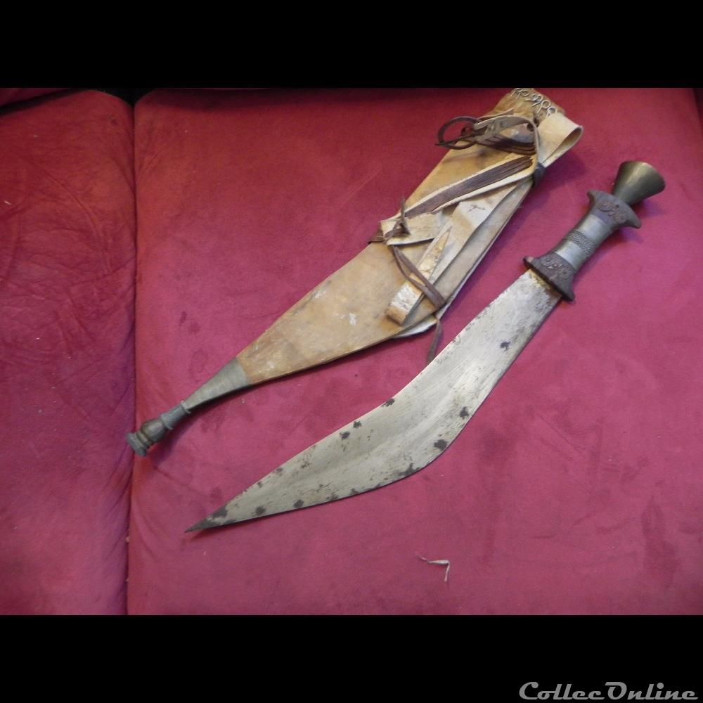 Danakyl couteau des Afars et des Issas 2 militarium arme blanch mandat territoriaux danakyl couteau des afars et des issas