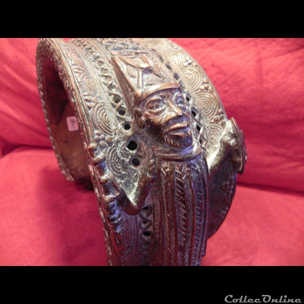 art antiquite africain collier colier royal