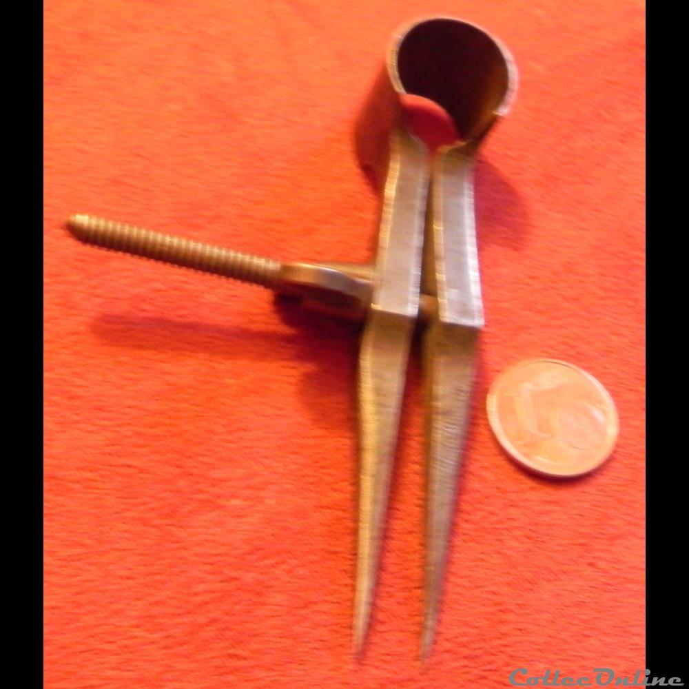 outil de graveur "compas" outillage jeux bar flipper arcade mandat territoriaux outil de graveur compas