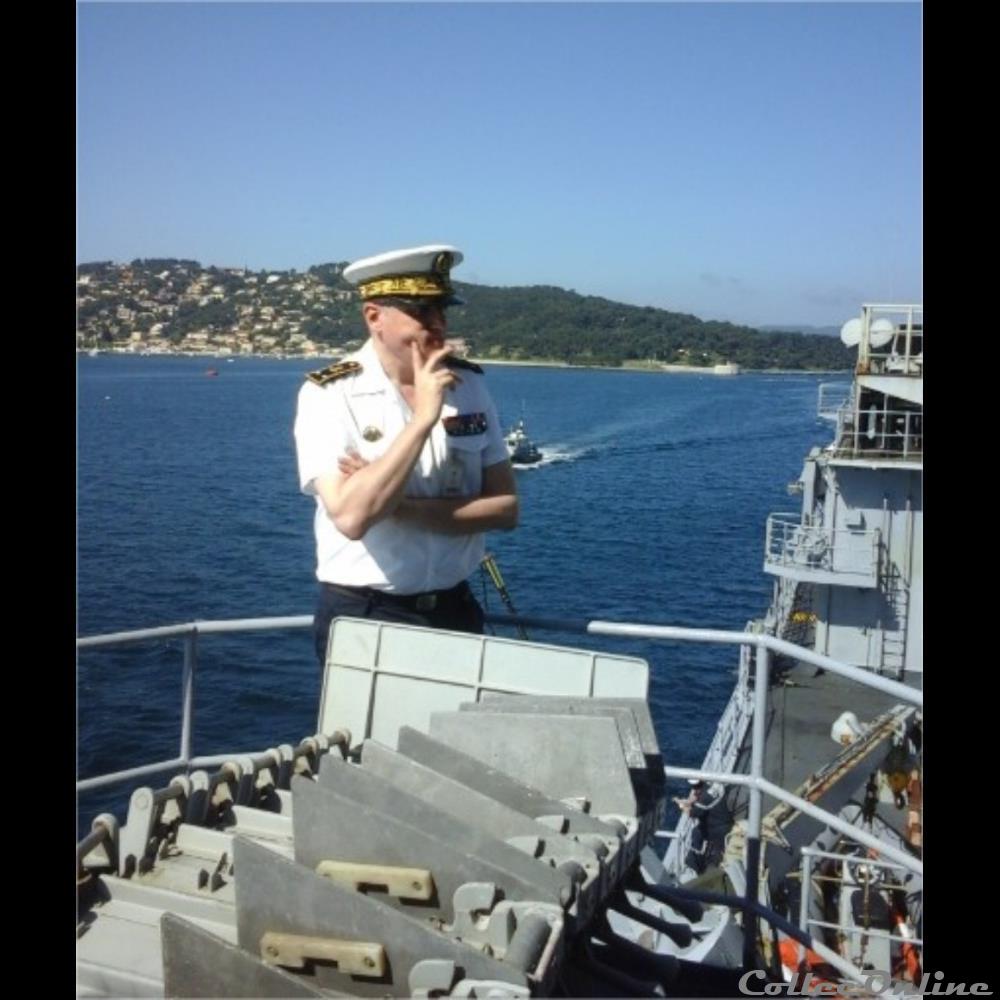 dernière sortie de la frégate Jean de Vienne. photographie derniere sortie de la fregate jean de vienne