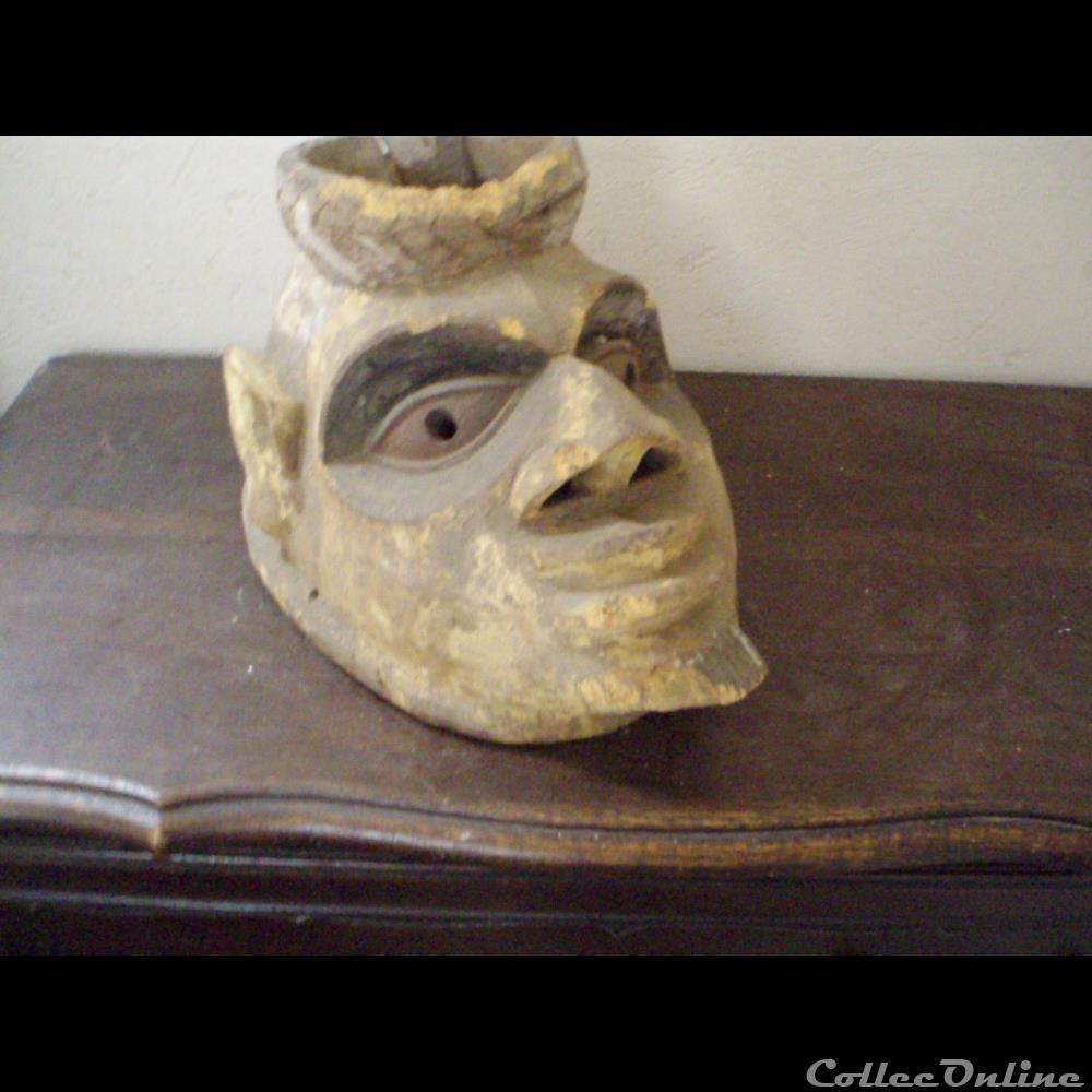 art antiquite africain masque gelede