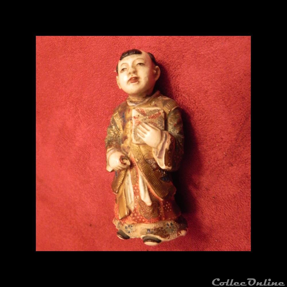 art antiquites asiatique dignitaire japon porcelaine
