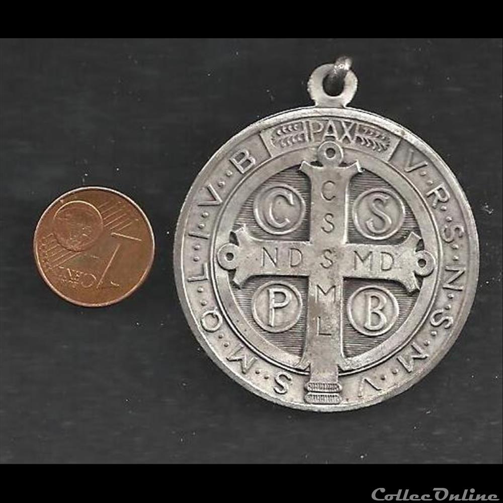 religieuse mandat territoriaux la medaille jubile 1400 ans st benoit