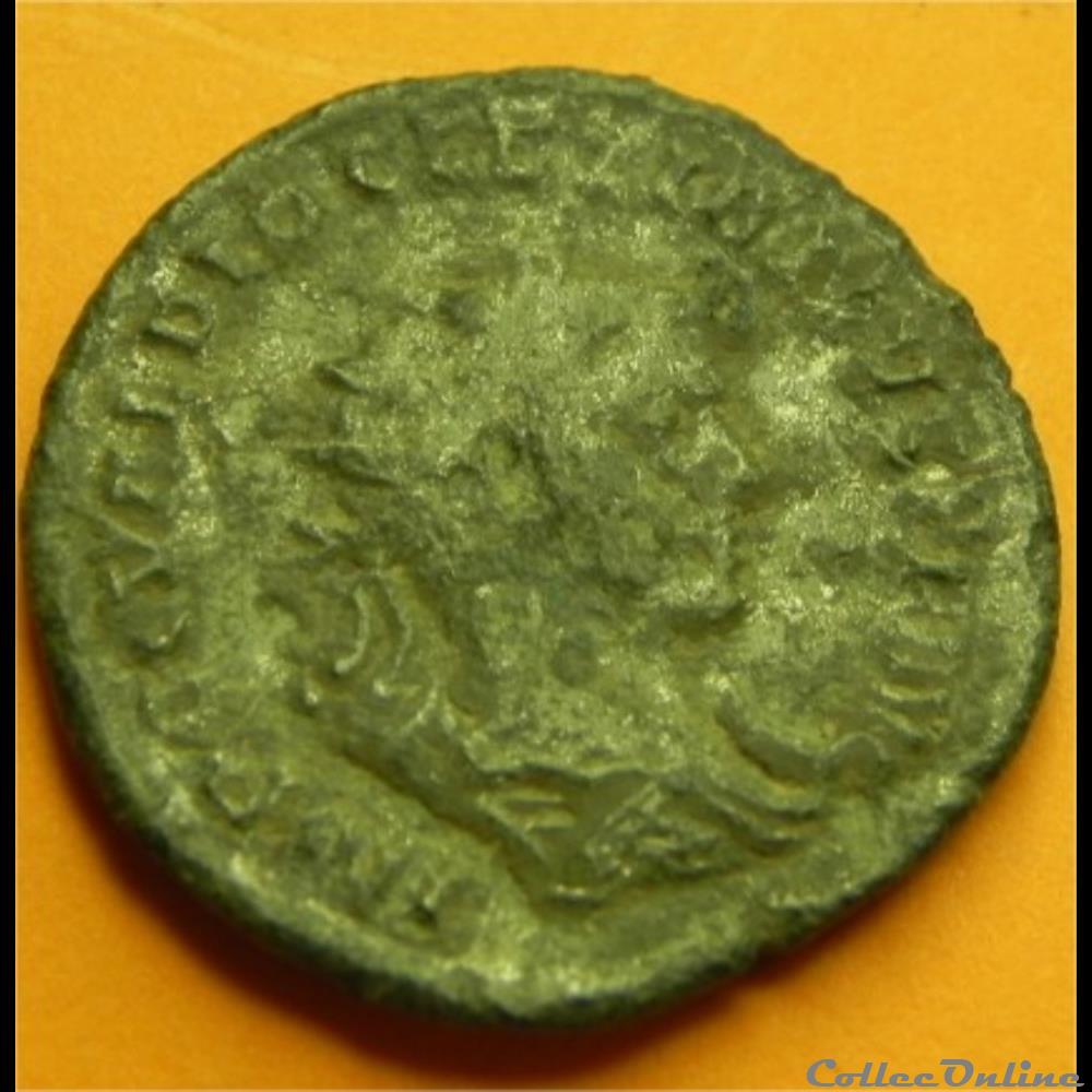 DIOCLÉTIEN Caius Aurelius Valerius Diocletianus Auguste - (20/11284-1/05/305) 2 monnaie antique romaine diocletien caius aurelius valerius diocletianus auguste 20 11284 1 05 305