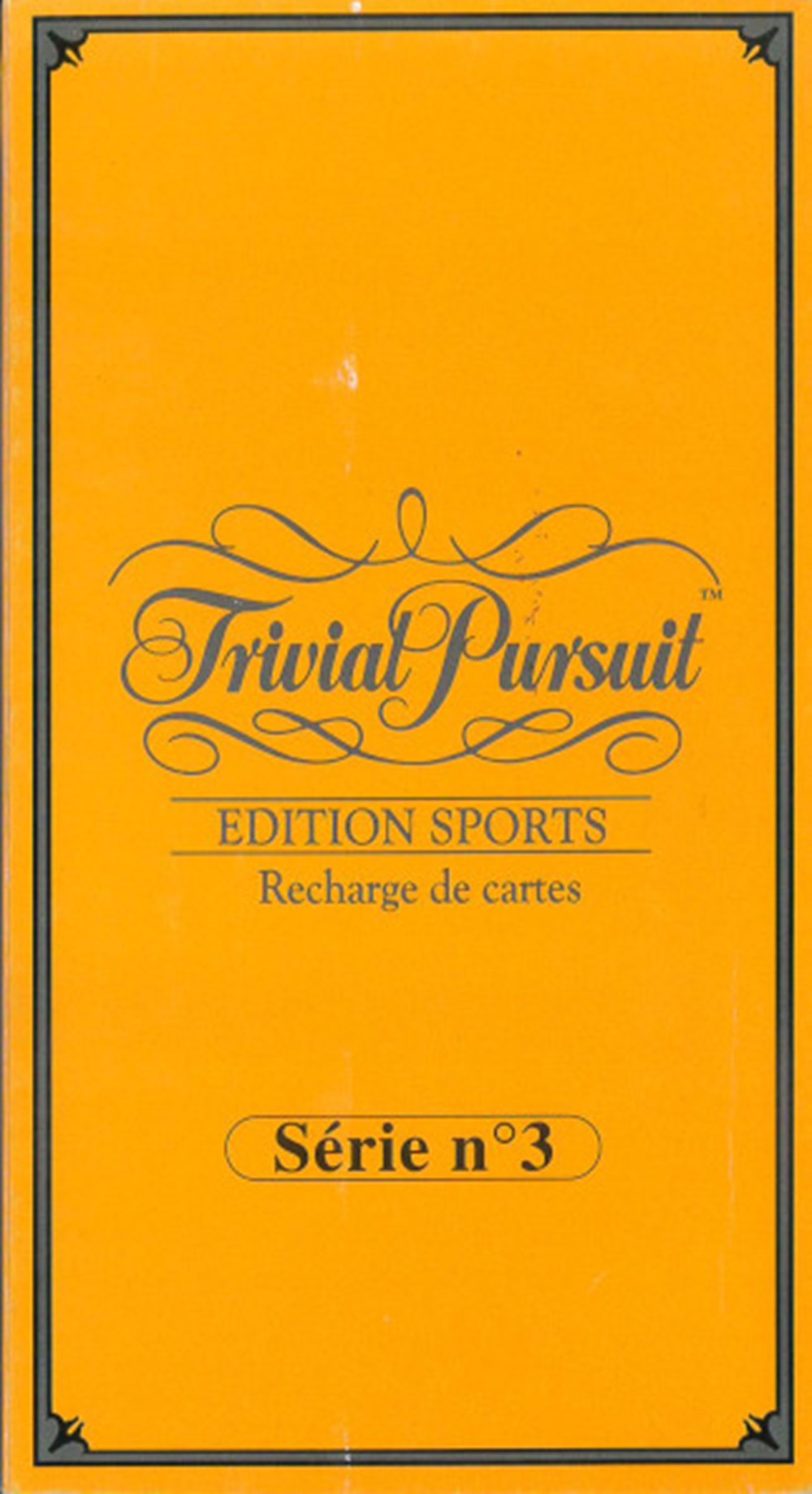 Trivial Pursuit Edition Sports - Recharge Série 3 jeux de societe jouets connaissances trivial pursuit edition sports recharge serie 3