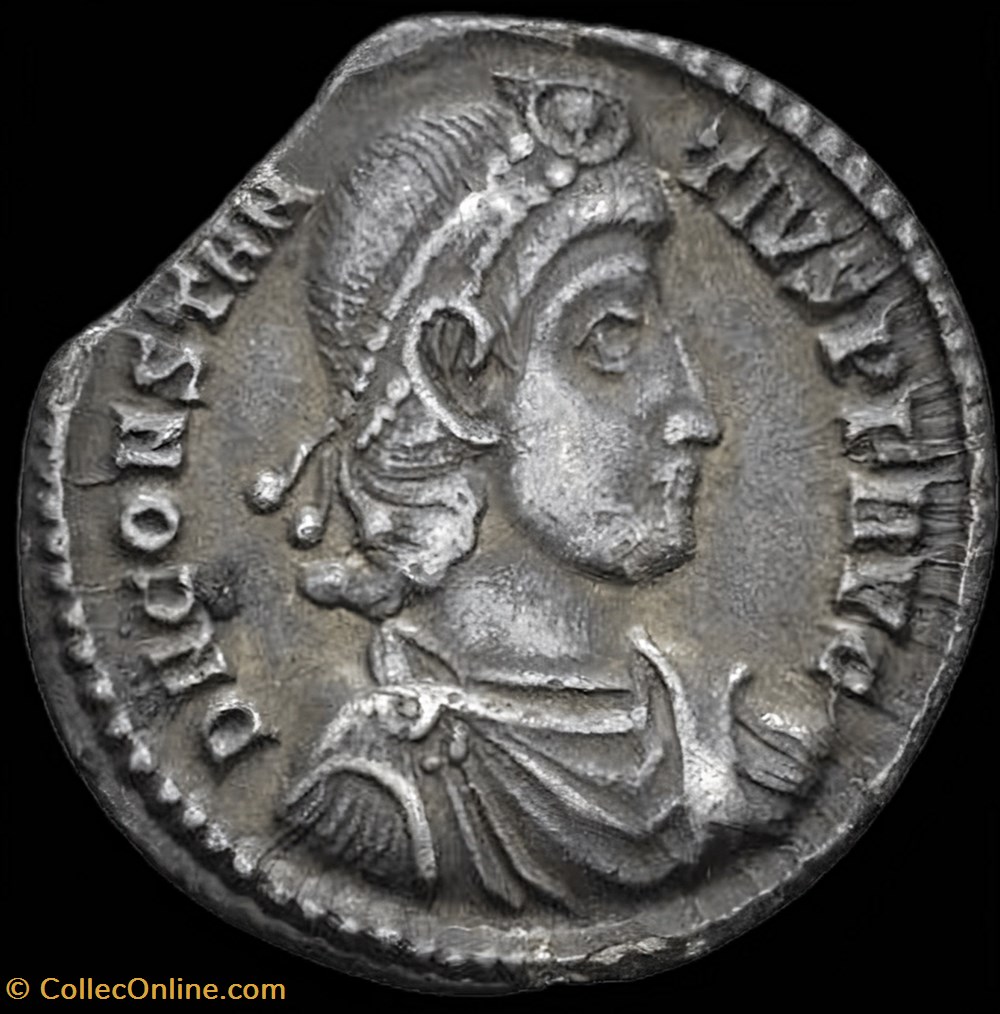 monnaies antiques romaines imperiales et republicaines siliqua constantius ii 355 361