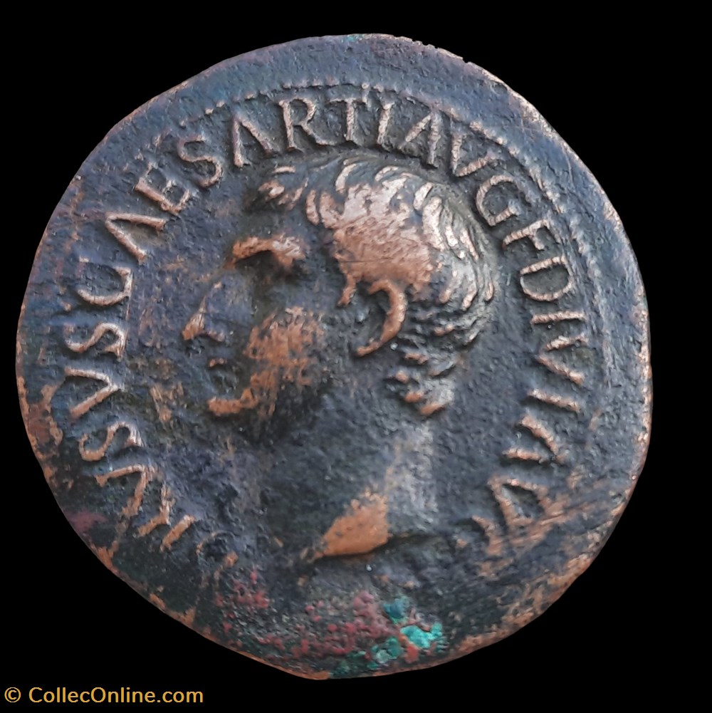 monnaies antiques romaines imperiales et republicaines as drusus 23