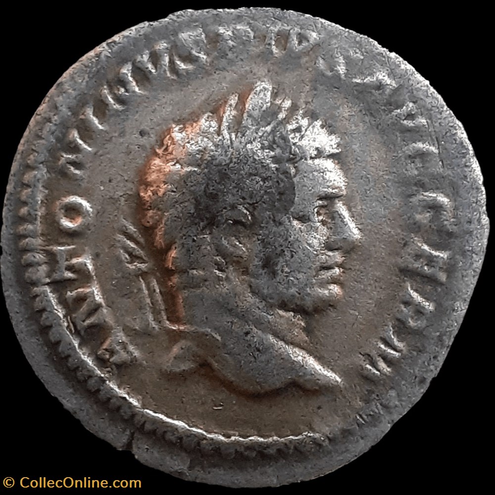 monnaies antiques romaines imperiales et republicaines denarius caracalla 215