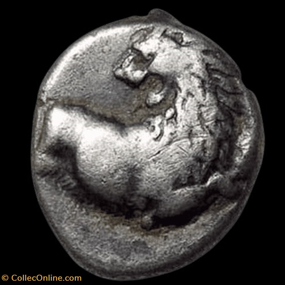 Hemidrachm - Cherronesos, -386/-338 monnaies antiques grecques hemidrachm cherronesos 386 338
