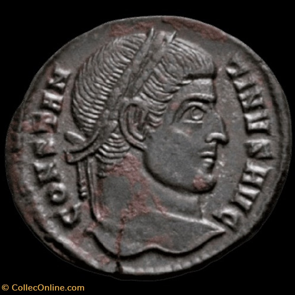 Follis – Constantine I, 320/321 monnaies antiques romaines imperiales et republicaines follis constantine i 320 321