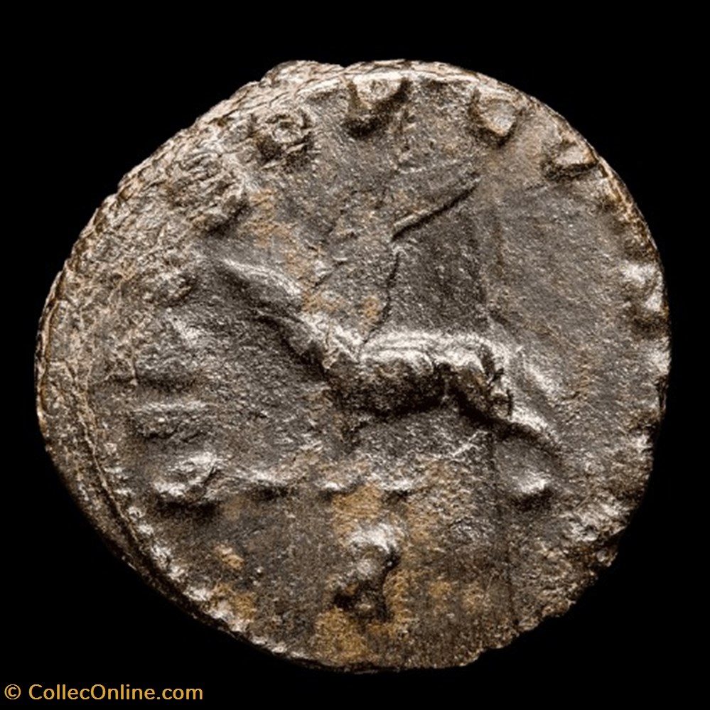 Antoninianus - Gallienus (Zoo Series), Rome, 253/268 monnaies antiques romaines imperiales et republicaines antoninianus gallienus zoo series rome 253 268