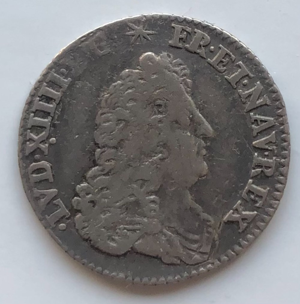monnaies europe medievale france royales seizieme ecu de flandre 1686 1688