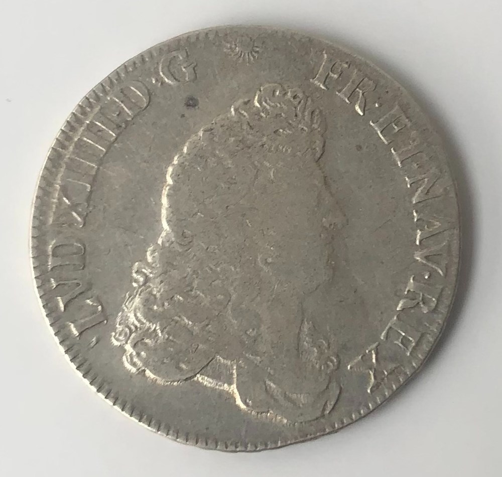 monnaies europe medievale france royales demi ecu de flandre 1685 1689