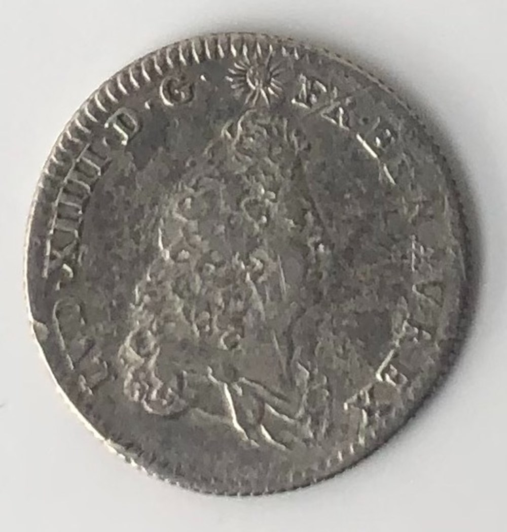monnaies europe medievale france royales 1 8e ecu de flandre 1688 1688