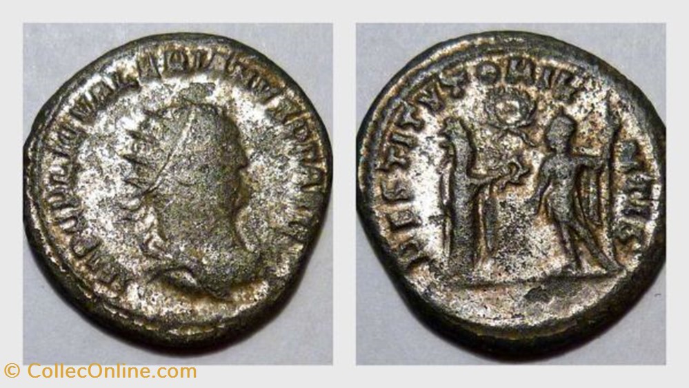 VALERIAN I Antoninianus, RIC 287c, Orient coin ancient b roman republicain imperial valerian i antoninianus ric 287c orient