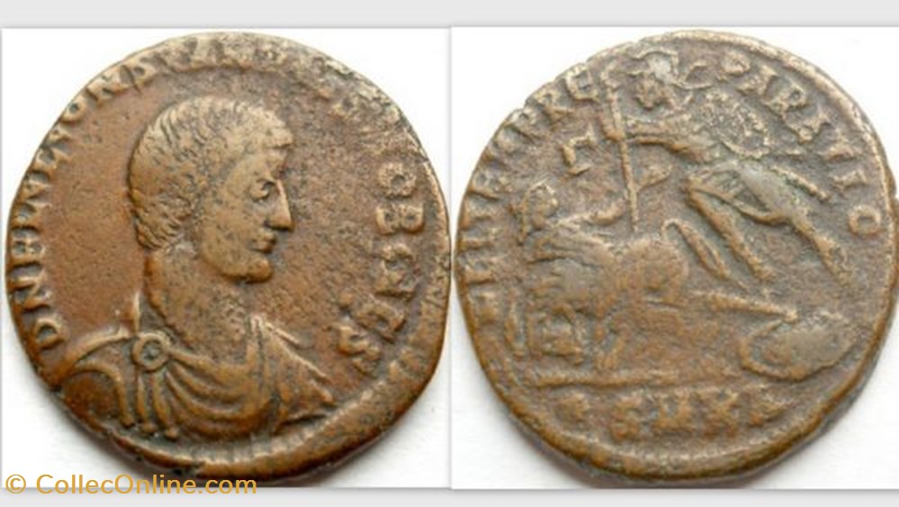 CONSTANTIUS GALLUS Centenionalis RIC-VIII, 97, FEL TEMP coin ancient b to roman republicain imperial constantius gallus centenionalis ric viii 97 fel temp