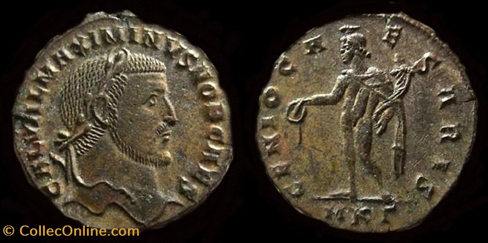 coins ancient to romans imperial and republican maximinus ii follis