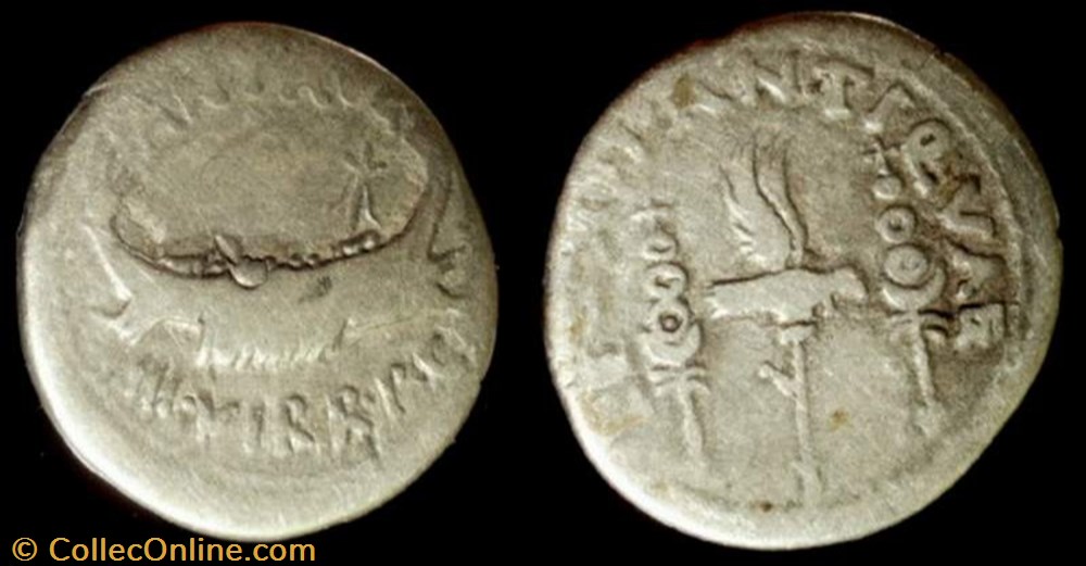 MARCUS ANTONIUS AR Denarius LEG XII ANTIQVAE coin ancient b roman republicain imperial marcus antonius ar denarius leg xii antiqvae