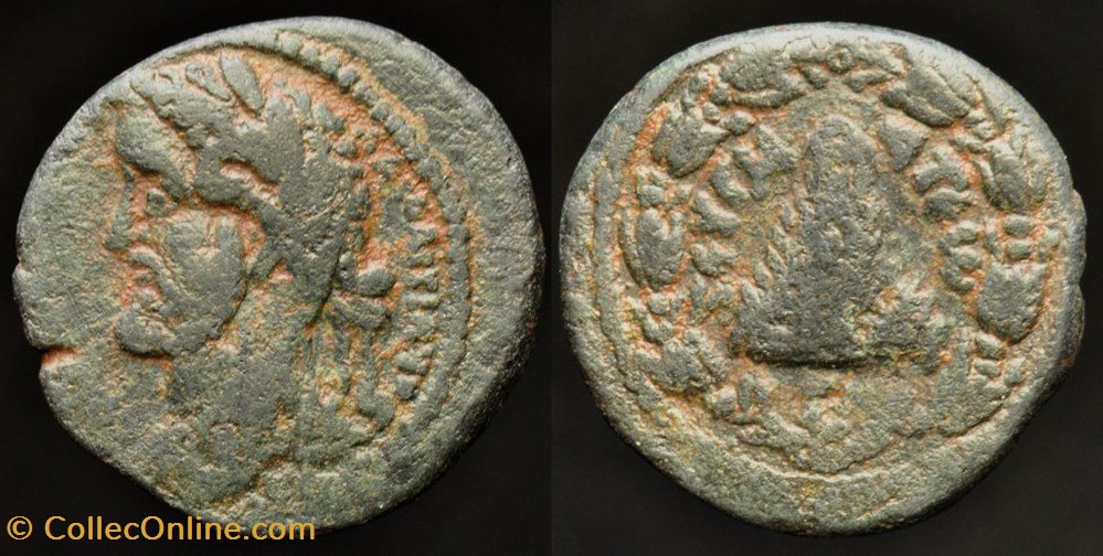 ANTONIUS PIUS AE23 coin ancient b c roman republicain imperial antonius pius ae23