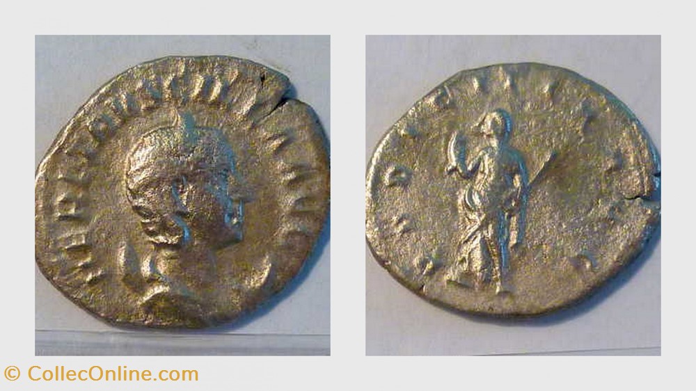 HERENNIA ETRUSCILLA Antoninianus, RIC 58b (Trajan Decius), Pudicitia coin ancient roman republicain imperial herennia etruscilla antoninianus ric 58b trajan decius pudicitia