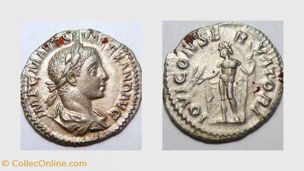 SEVERUS ALEXANDER Denarius, RIC 141, Jupiter coin ancient b to roman republicain imperial severus alexander denarius ric 141 jupiter
