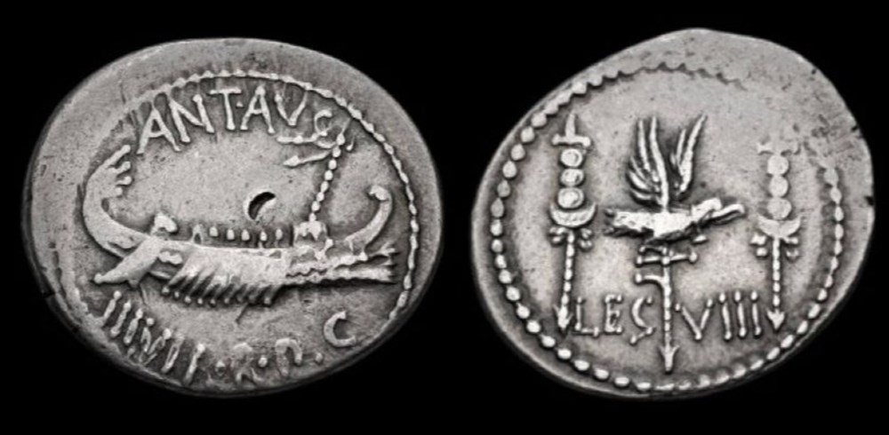 MARCUS ANTONIUS AR Denarius coins ancient marcus antonius ar denarius