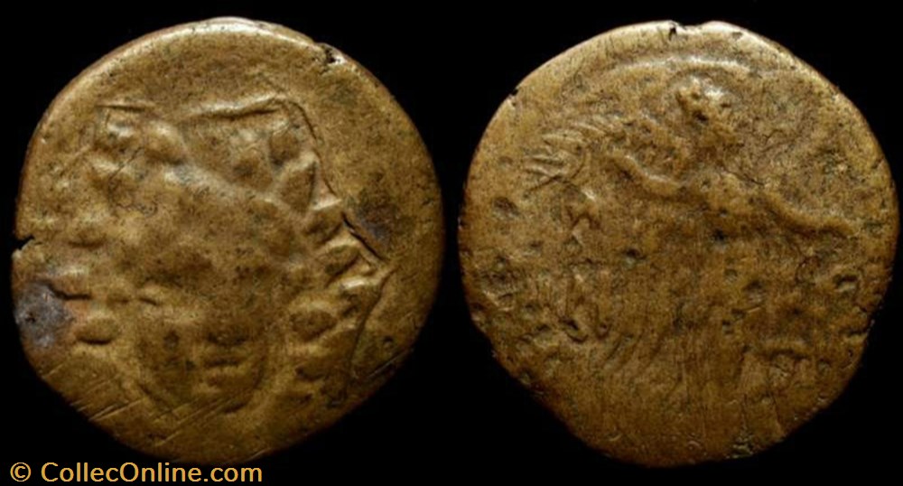 AMISOS, PONTOS AE 22 coin ancient b c greek amisos pontos ae 22